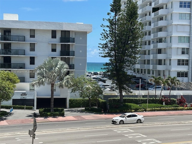 5838 Collins Ave Unit 2H, Miami Beach, FL 33140 - view of apartment building / complex featuring a water view