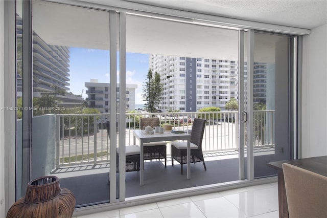 5838 Collins Ave Unit 2H, Miami Beach, FL 33140 - balcony featuring a view of city