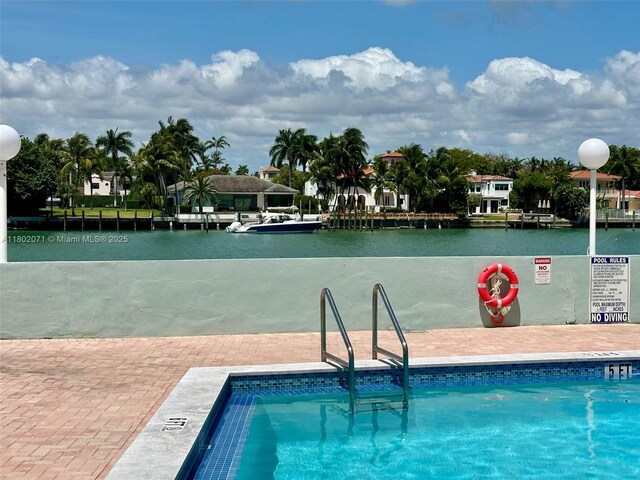 5838 Collins Ave Unit 2H, Miami Beach, FL 33140 - view of pool