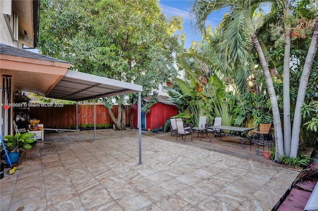 520 SW 90th Ct, Miami, FL 33174 - fenced backyard with a patio