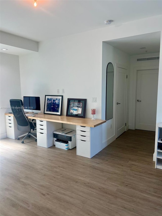 4100 SW 64th Ave Unit 201, Davie, FL 33314 - office space featuring wood finished floors and baseboards