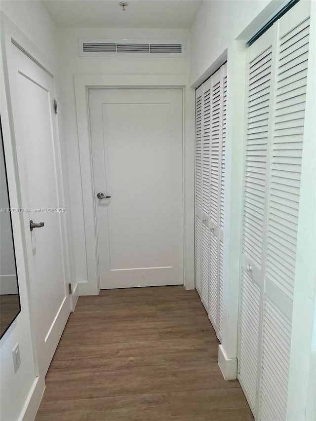 4100 SW 64th Ave Unit 201, Davie, FL 33314 - corridor featuring wood finished floors