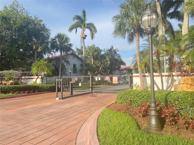 12951 SW 95th Ave, Miami, FL 33176 - view of home's community with a gate