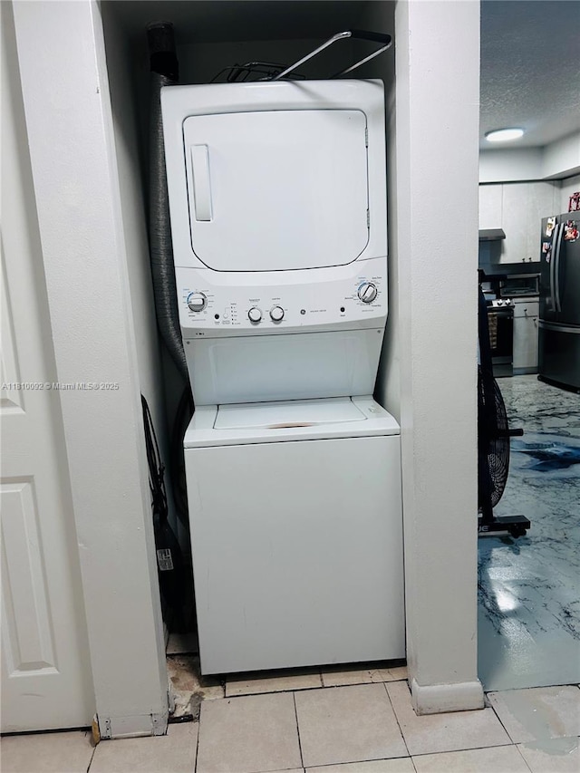 11040 SW 196th St Unit 209, Cutler Bay, FL 33157 - washroom with stacked washer / dryer