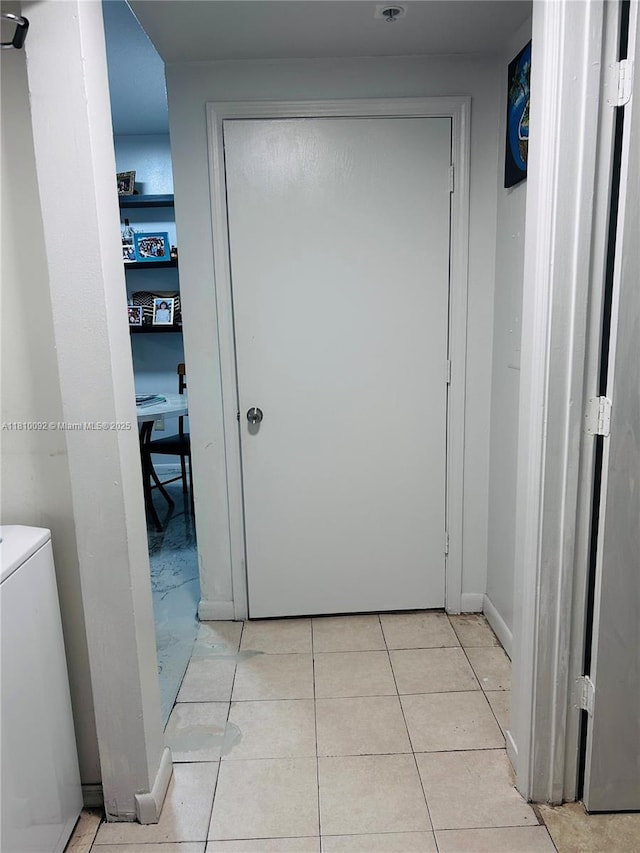 11040 SW 196th St Unit 209, Cutler Bay, FL 33157 - hallway featuring light tile patterned floors