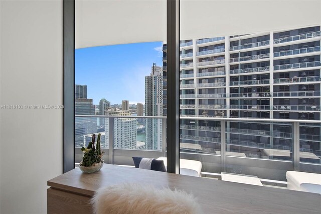 1000 Brickell Plz Unit 4209, Miami, FL 33131 - bedroom with a city view