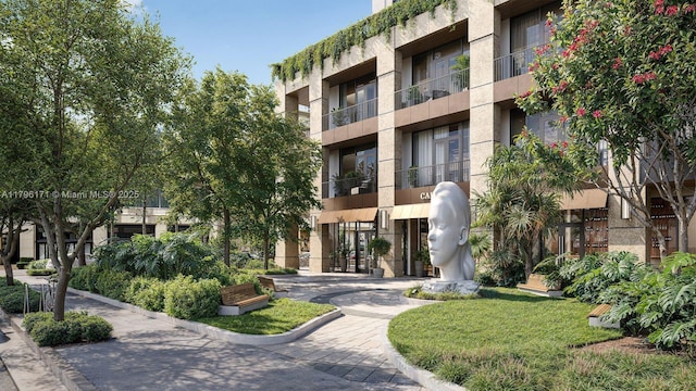 4241 Aurora St Unit 701, Coral Gables, FL 33146 - view of apartment building / complex