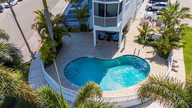 720 Bayshore Dr Unit 804, Fort Lauderdale, FL 33304 - view of pool with a patio