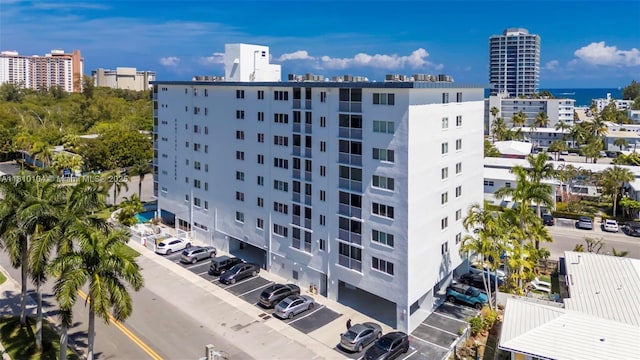 720 Bayshore Dr Unit 804, Fort Lauderdale, FL 33304 - view of apartment building / complex with a city view and uncovered parking