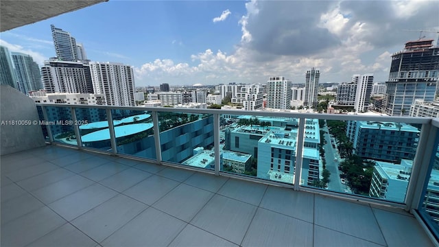 700 NE 25th St Unit 1703, Miami, FL 33137 - balcony featuring a view of city