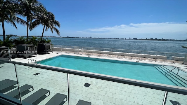 700 NE 25th St Unit 1703, Miami, FL 33137 - community pool featuring a water view