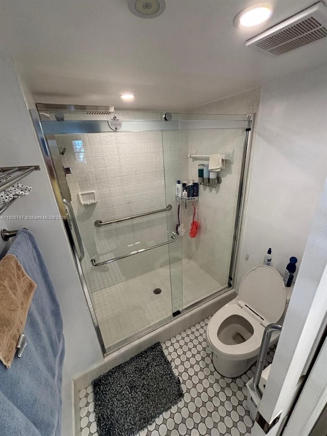 7443 Fairfax Dr Unit 208, Tamarac, FL 33321 - bathroom featuring toilet and a shower stall