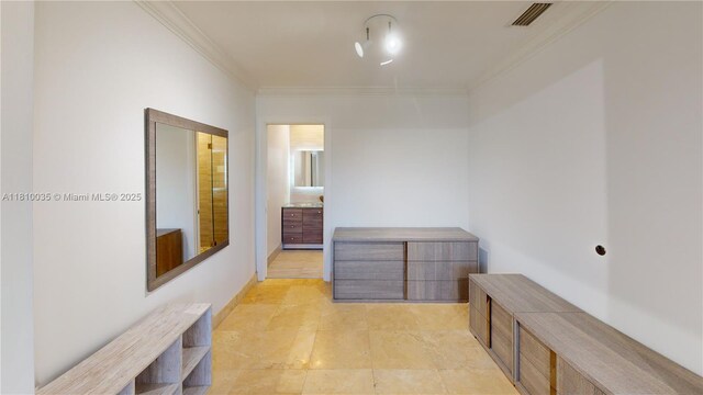 7 Montilla Ave, Coral Gables, FL 33134 - hallway featuring ornamental molding