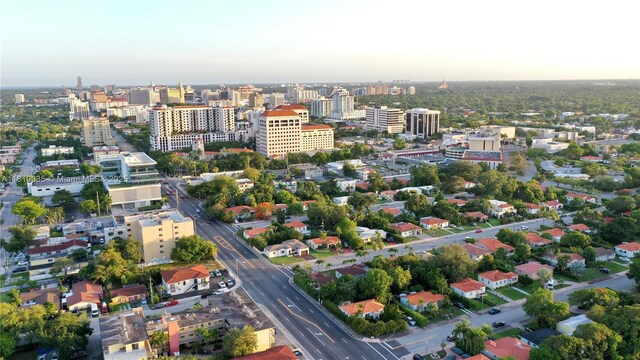 7 Montilla Ave, Coral Gables, FL 33134 - aerial view at dusk of a view of city
