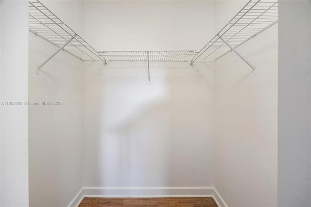 1005 NE 41st Ave, Homestead, FL 33033 - spacious closet featuring wood finished floors