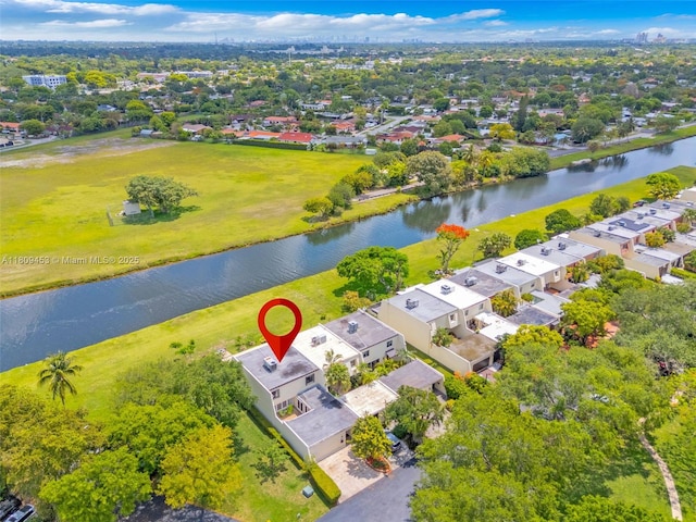 7619 SW 102nd Pl, Miami, FL 33173 - aerial view of a large body of water