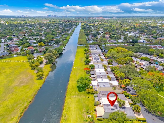 7619 SW 102nd Pl, Miami, FL 33173 - aerial view of residential area with a nearby body of water