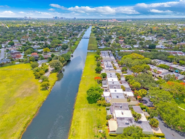7619 SW 102nd Pl, Miami, FL 33173 - aerial view of residential area featuring a nearby body of water