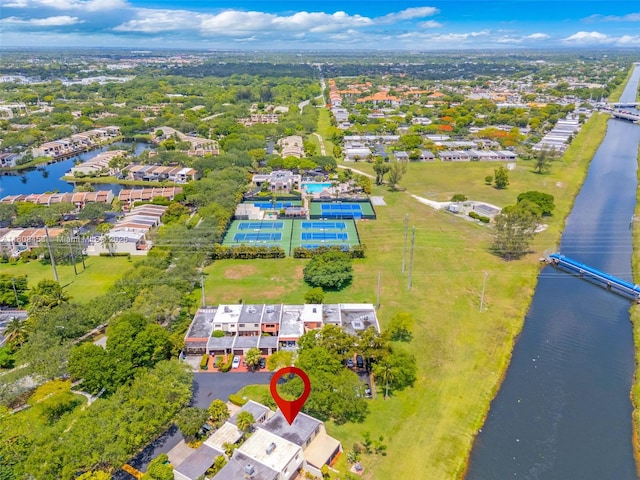 7619 SW 102nd Pl, Miami, FL 33173 - aerial view of a large body of water