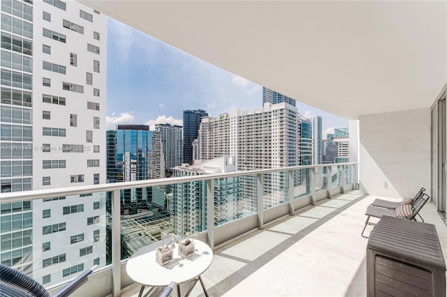 1331 Brickell Bay Dr Unit 2805, Miami, FL 33131 - balcony with a city view