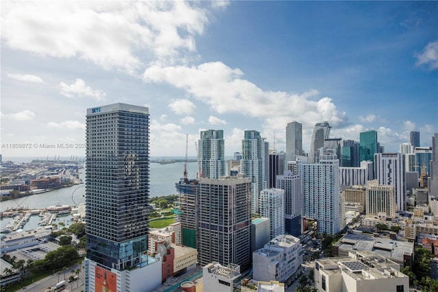 601 NE 1st St Unit 3907, Miami, FL 33132 - skyline view with a large body of water