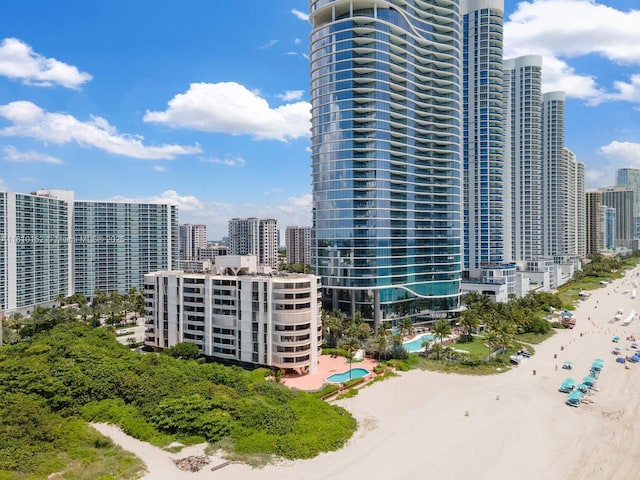 15645 Collins Ave Unit 301, Sunny Isles Beach, FL 33160 - view of building exterior with a city view