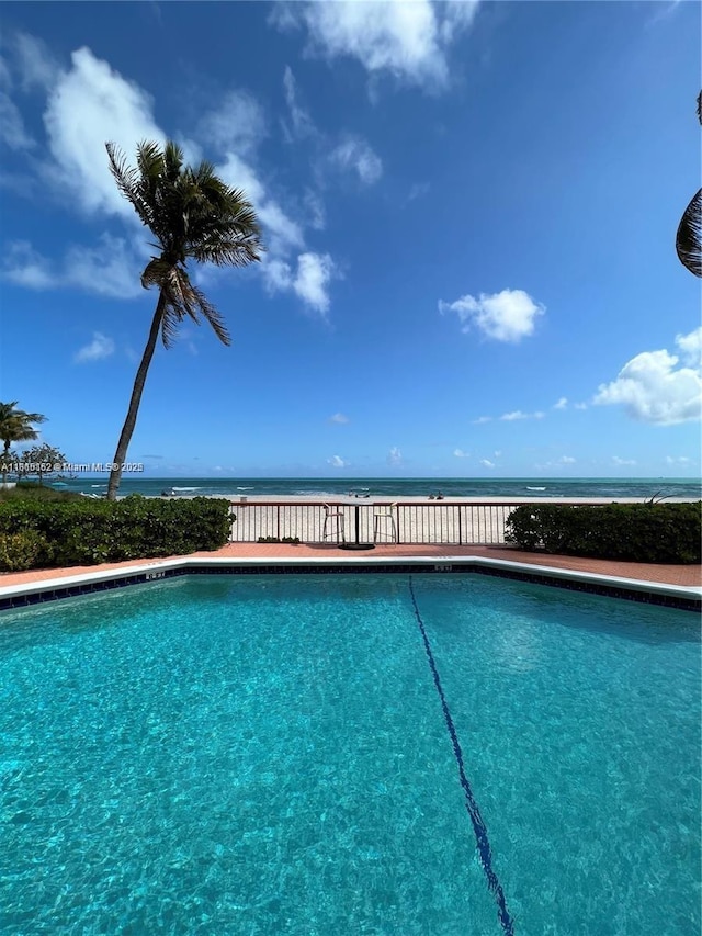15645 Collins Ave Unit 301, Sunny Isles Beach, FL 33160 - outdoor pool featuring a water view