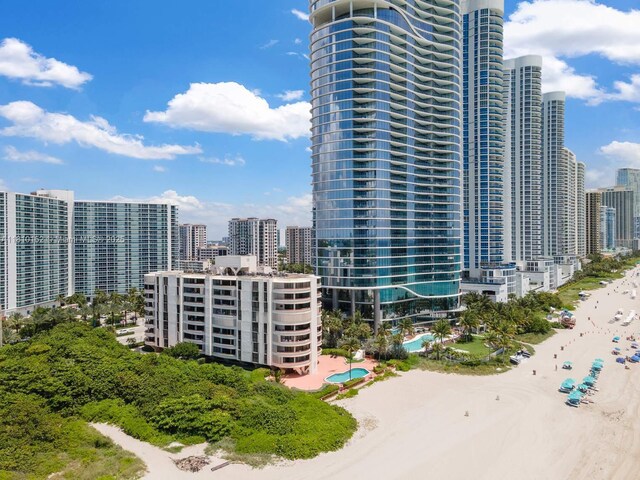 15645 Collins Ave Unit 301, Sunny Isles Beach, FL 33160 - view of building exterior with a city view