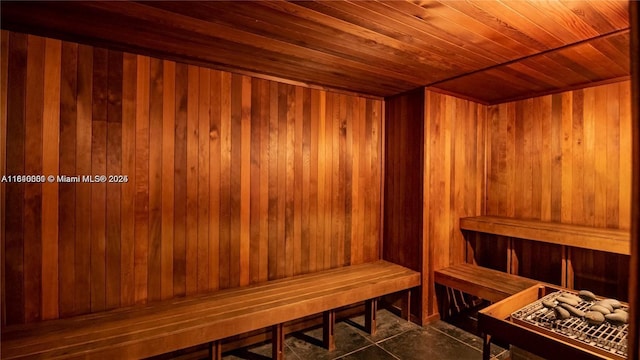 133 NE 2nd Ave Unit 913, Miami, FL 33132 - relaxing sauna with wood ceiling and wooden walls