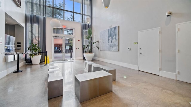 133 NE 2nd Ave Unit 913, Miami, FL 33132 - common area with a high ceiling