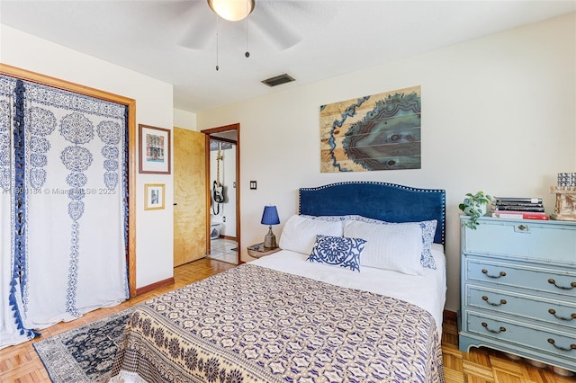 14680 SW 107th Ter, Miami, FL 33186 - bedroom featuring a ceiling fan