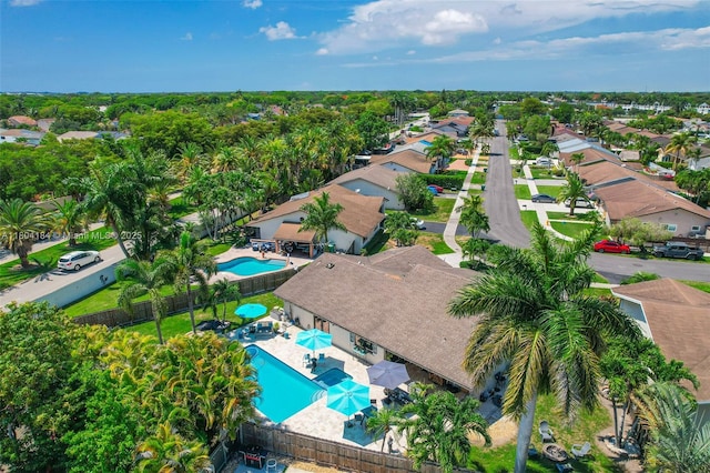 14680 SW 107th Ter, Miami, FL 33186 - aerial perspective of suburban area with a pool area
