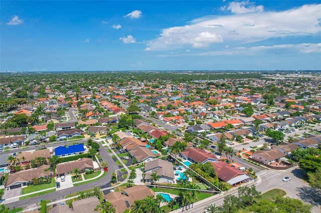14680 SW 107th Ter, Miami, FL 33186 - aerial view of property and surrounding area featuring nearby suburban area and a pool