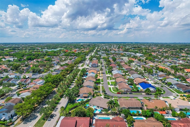 14680 SW 107th Ter, Miami, FL 33186 - aerial view of property and surrounding area featuring nearby suburban area