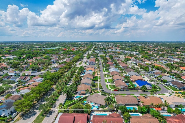 14680 SW 107th Ter, Miami, FL 33186 - aerial view of residential area featuring property boundaries highlighted
