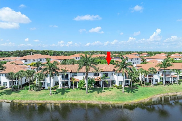 1403 SW 113th Ave, Pembroke Pines, FL 33025 - aerial view of residential area featuring a large body of water