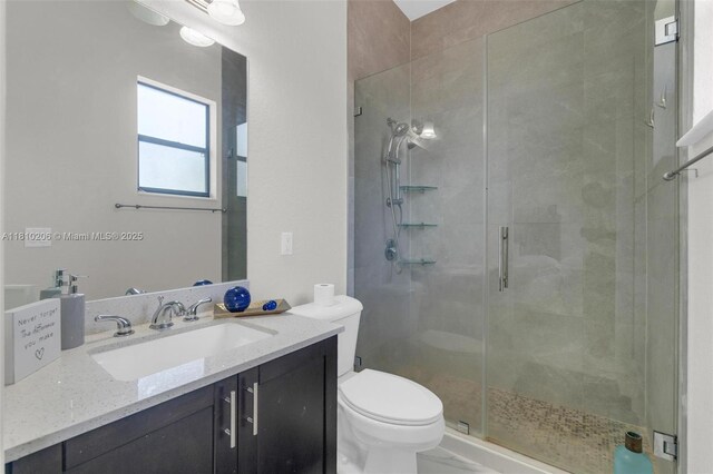 21305 SW 177th Ct, Miami, FL 33187 - full bathroom with vanity and a shower stall