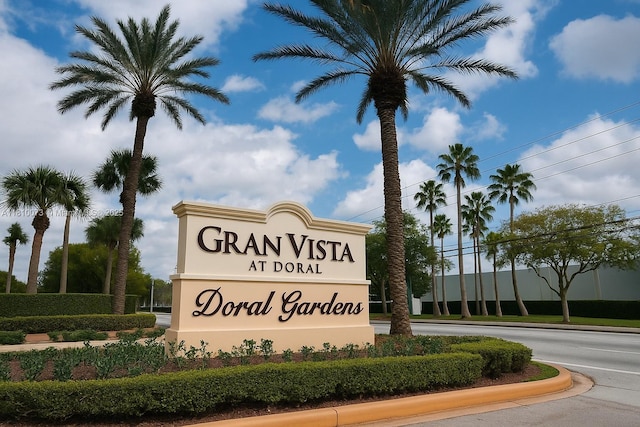 4660 NW 79th Ave Unit 1C, Doral, FL 33166 - view of community sign