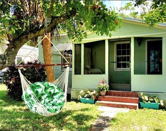 218 SW 10th St, Fort Lauderdale, FL 33315 - view of doorway to property