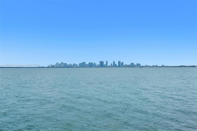 1884 Galleon St Unit 1, North Bay Village, FL 33141 - water view with city skyline