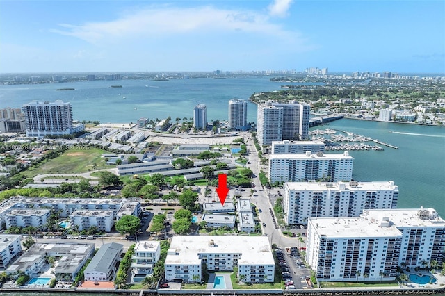 1884 Galleon St Unit 1, North Bay Village, FL 33141 - view of urban area with a large body of water
