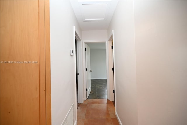 16320 SW 100th Ct, Miami, FL 33157 - corridor featuring attic access and baseboards