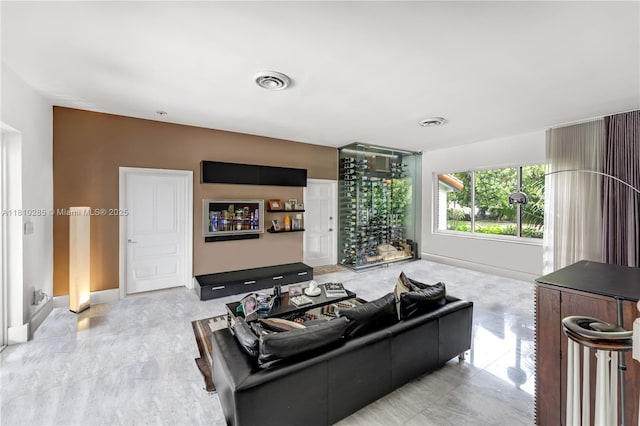 259 E Shore Dr E, Miami, FL 33133 - living room with baseboards