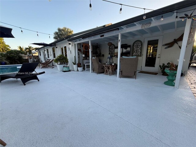 15223 SW 152nd Ave, Miami, FL 33187 - view of patio / terrace featuring an outdoor pool