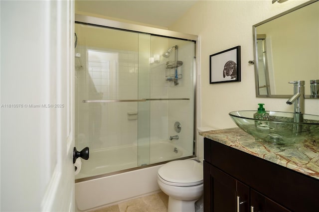 5710 NW 73rd Ave, Tamarac, FL 33321 - full bath with vanity, enclosed tub / shower combo, and toilet