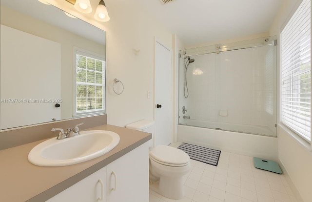 18018 SW 30th Ct, Miramar, FL 33029 - full bath featuring vanity, bathing tub / shower combination, and tile patterned flooring