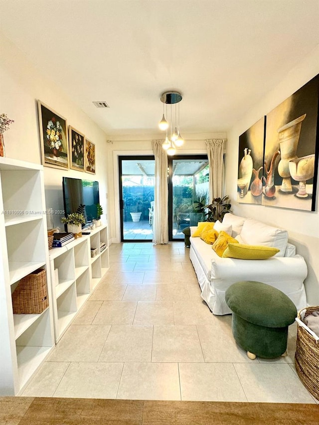 18830 NW 65th Ct, Hialeah, FL 33015 - living room with light tile patterned floors