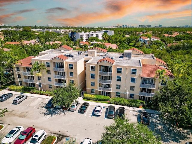 529 E Sheridan St Unit 206, Dania Beach, FL 33004 - view of aerial view at dusk