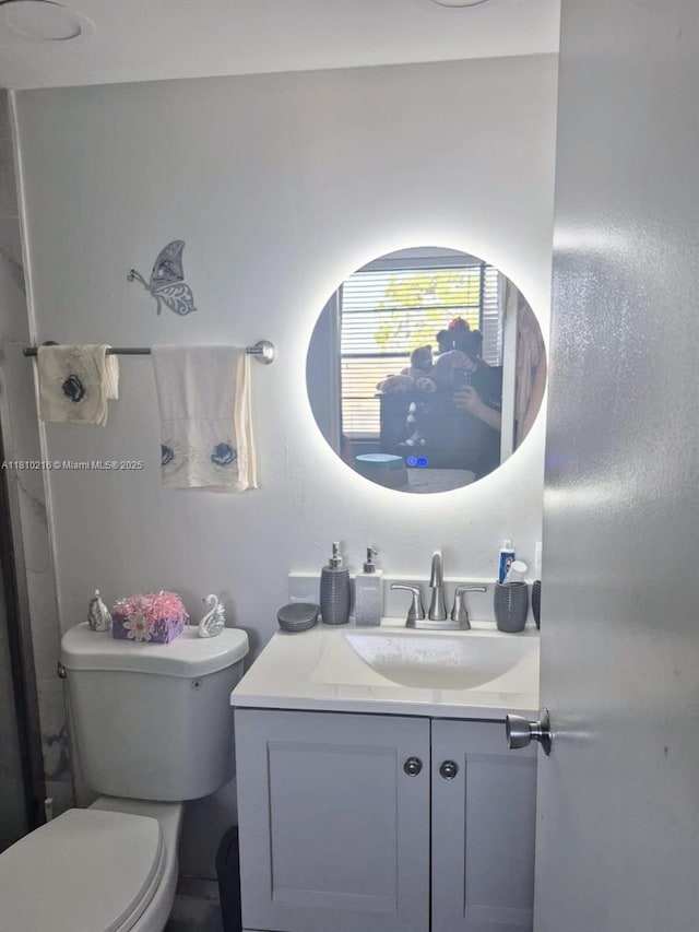 7320 NW 18th St Unit 204, Margate, FL 33063 - bathroom with vanity and toilet