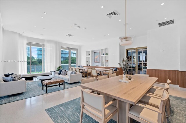 2655 S Bayshore Dr Unit 705, Miami, FL 33133 - dining area with recessed lighting
